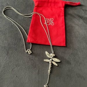 Uno de 50 dragonfly necklace
